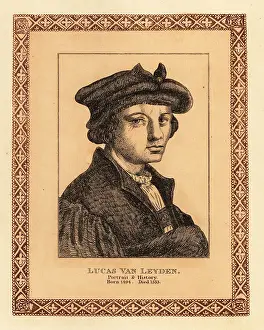 Portraitist: Lucas van Leyden, Dutch history painter, portraitist