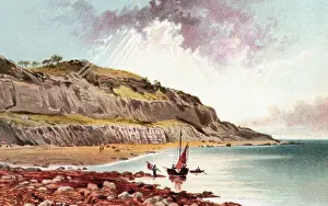 Luccombe: Luccombe Bay, Isle of Wight