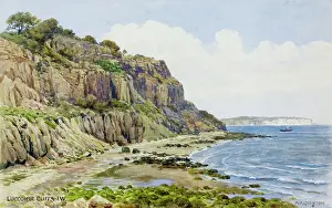 Luccombe: Luccombe Cliffs, Shanklin, Isle of Wight