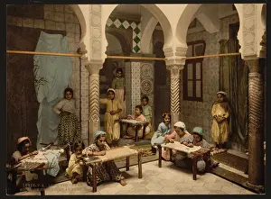 Luce: Luce Ben Aben, School of Arab Embroidery, Algiers, Algeria