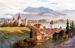 C1920: LUCERNE/7 TOWERS C1920