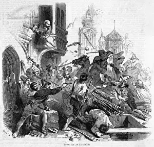 Disagreement: LUCERNE STREET FIGHT