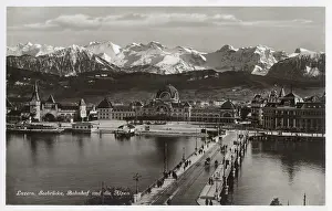 Vierwaldstattersee: Lucerne, Switzerland on Lake Lucerne