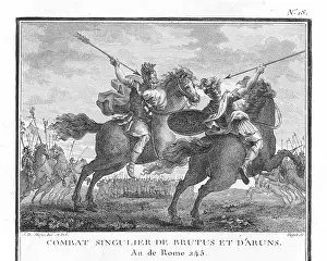 Brutus: Lucius Junius Brutus killed in combat