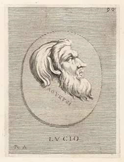 Lucian: Lucius of Patras depicted with donkey ears