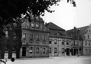 Marketplace: Luckau in Brandenburg, 1936