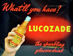 Glucose: Lucozade sparkling glucose drink