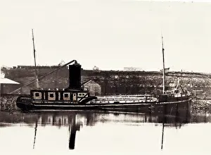 Dredger: Lucy': sand pump-dredger, Buffalo harbour