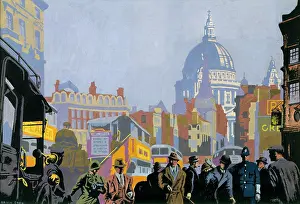 Ludgate Circus and St Pauls