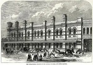Ludgate: Ludgate Hill Station 1865