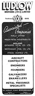 Aeronatical: Ludlow Brothers. Aeronatical Engineering & Metals