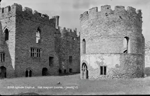 Shropshire: Ludlow Castle - The Norman Chapel