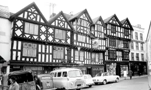 Ludlow: Ludlow, the Old Bull Ring c1965