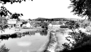 Clee: Ludlow, River and Clee Hill c1960