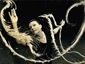 Beautifully: Ludmilla Tcherina, dancer, dynamogramme, Paris
