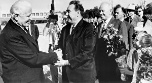 Ludvik: Ludvik Svoboda and Leonid Brezhnev