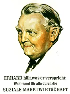 Portait: Ludwig Erhard