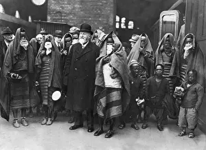 Portrayed: Ludwig Heck with Africans in Berlin, 1931