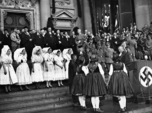 Induction: Ludwig Mueller at the induction to Reich Bishop, 1933