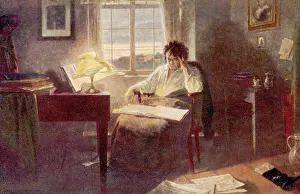 Composing: Ludwig Van Beethoven Composing