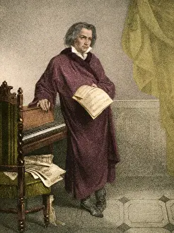 Deaf: Ludwig van Beethoven, German Composer