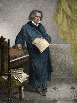 Deaf: Ludwig van Beethoven, German Composer