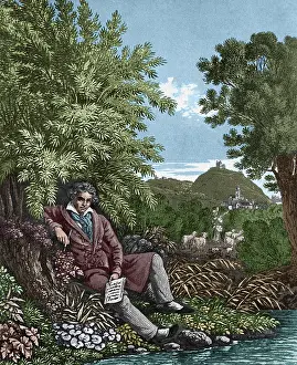 Deaf: Ludwig van Beethoven, German Composer