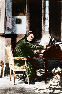 Deaf: Ludwig van Beethoven, German Composer