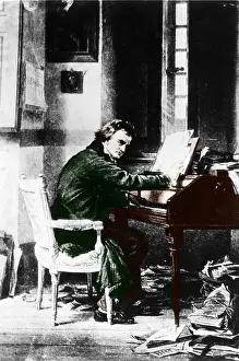 Deaf: Ludwig van Beethoven, German Composer