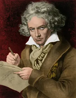Deaf: Ludwig van Beethoven, German Composer