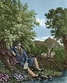 Deaf: Ludwig van Beethoven, German Composer