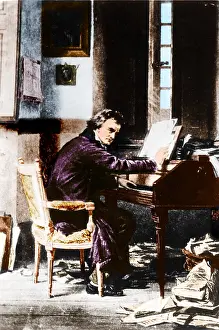 Deaf: Ludwig van Beethoven, German Composer