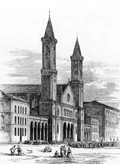 Ludwigskirche: Ludwigskirche in Munich, 1844