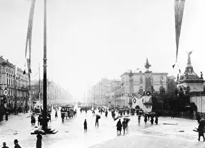 Rupprecht: Ludwigstrasse in Munich on 10.07.1900
