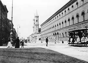 Ludwigskirche: Ludwigstrasse in Munich