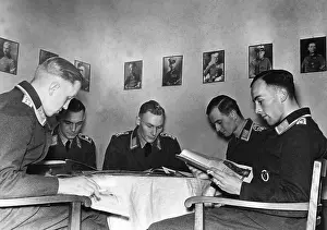 Merite: Luftwaffe officers during their training, 1938