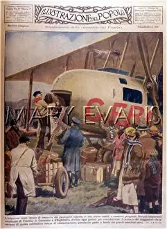Stowed: LUGGAGE IN AEROPLANE