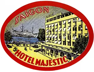Saigon: Luggage Label