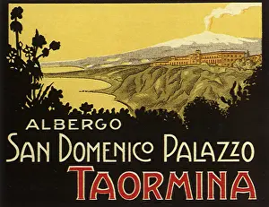 Taormina: Luggage Label