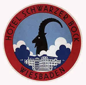 Wiesbaden: Luggage Label