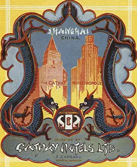 Metropole: Luggage Label from Shanghai