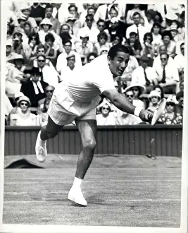 Ayala: Luis Ayala in tennis match at Wimbledon