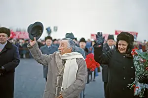 Corvalan: Luis Corvalan visits Moscow, 1976