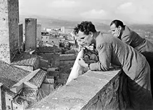 Giacomo: Luis Trenker on the set of Condottieri, 1937