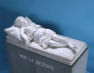 Dupre: Luisa Mussini Sleeping, by Giovanni