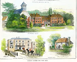 Farningham: Lullingstone Castle / Lion Hotel Farningham no