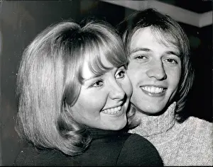 Kilburn: Lulu and husband Maurice Gibb - without beard