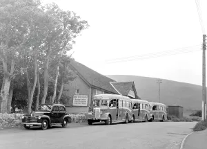 Lulworth: Lulworth, the Cove Restaurant c1955