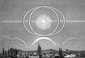 Flammarion: Lunar Halo, 1886