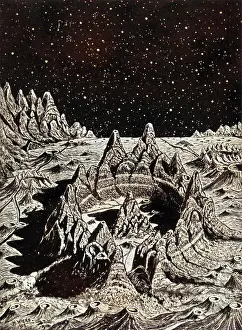 Imagined: Lunar Landscape 1911